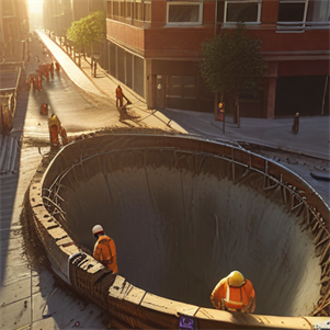 Sewer Main Installation