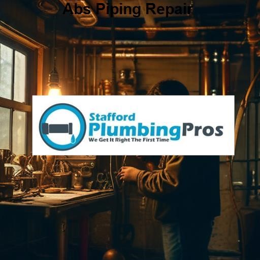 Stafford Plumbing Pros Abs Piping Repair