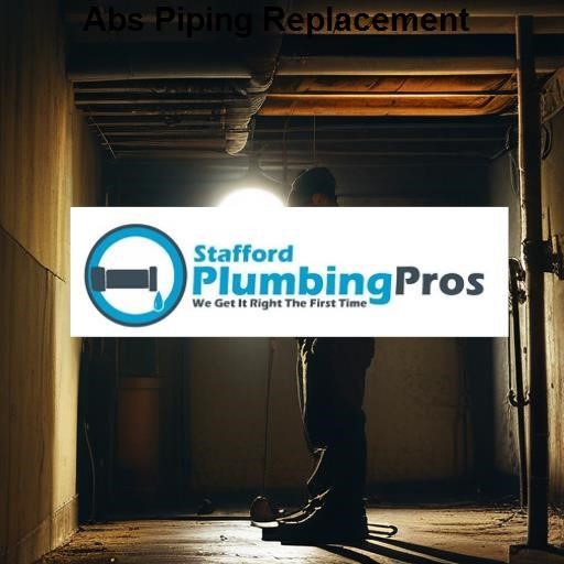 Stafford Plumbing Pros Abs Piping Replacement