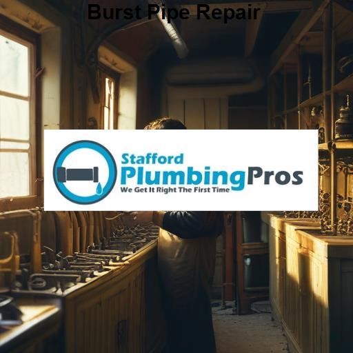 Stafford Plumbing Pros Burst Pipe Repair