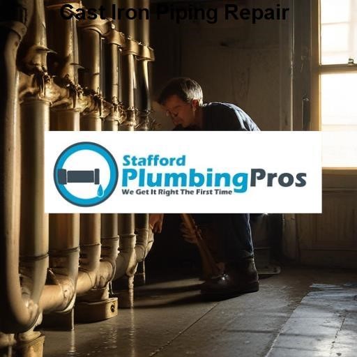 Stafford Plumbing Pros Cast Iron Piping Repair