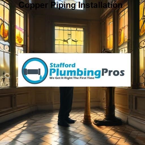 Stafford Plumbing Pros Copper Piping Installation