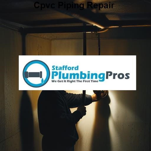 Stafford Plumbing Pros Cpvc Piping Repair