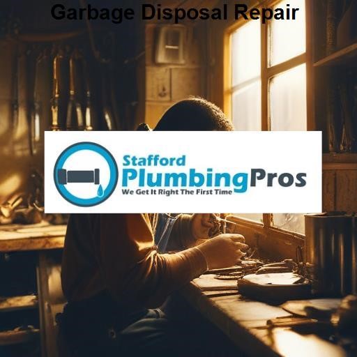 Stafford Plumbing Pros Garbage Disposal Repair