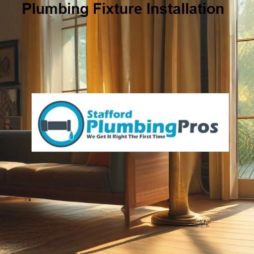 Stafford Plumbing Pros Plumbing Fixture Installation