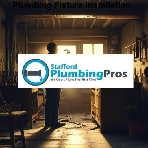 Stafford Plumbing Pros Plumbing Fixture Installation