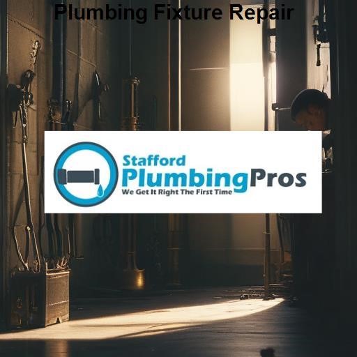 Stafford Plumbing Pros Plumbing Fixture Repair