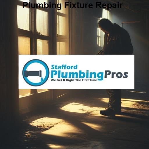 Stafford Plumbing Pros Plumbing Fixture Repair