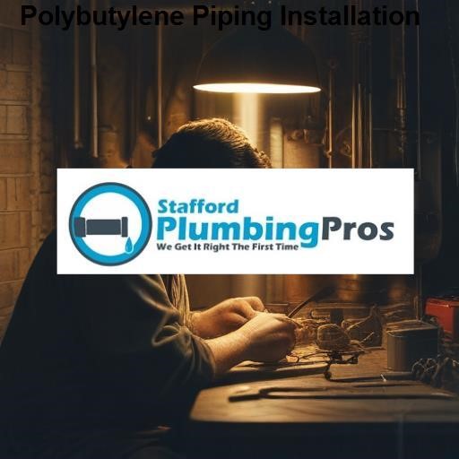 Stafford Plumbing Pros Polybutylene Piping Installation