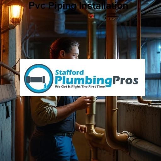 Stafford Plumbing Pros Pvc Piping Installation