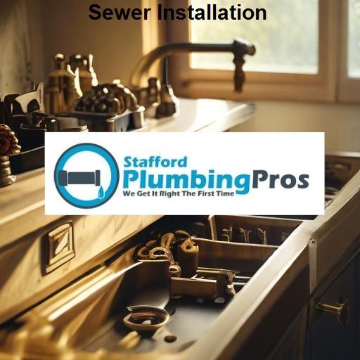 Stafford Plumbing Pros Sewer Installation