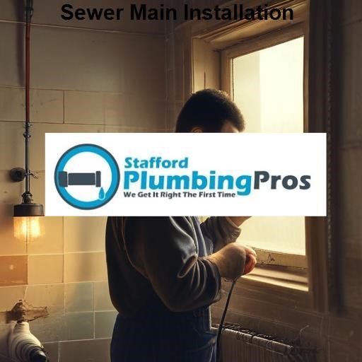 Stafford Plumbing Pros Sewer Main Installation