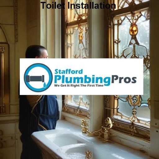 Stafford Plumbing Pros Toilet Installation