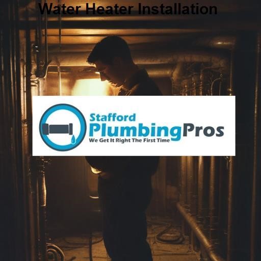 Stafford Plumbing Pros Water Heater Installation