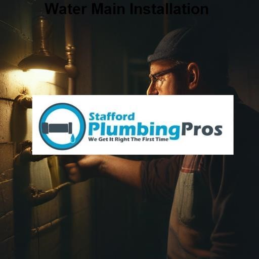 Stafford Plumbing Pros Water Main Installation