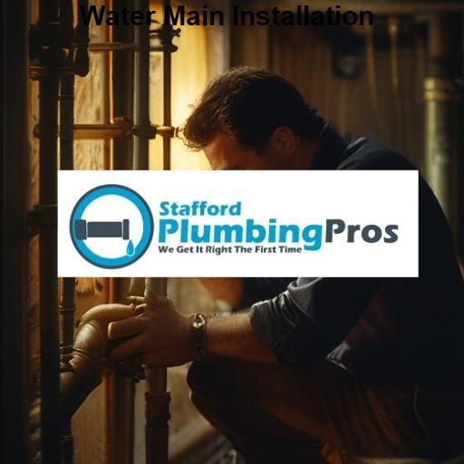 Stafford Plumbing Pros Water Main Installation