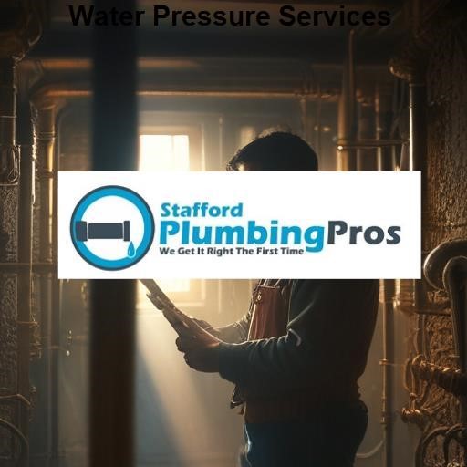 Stafford Plumbing Pros Water Pressure Services