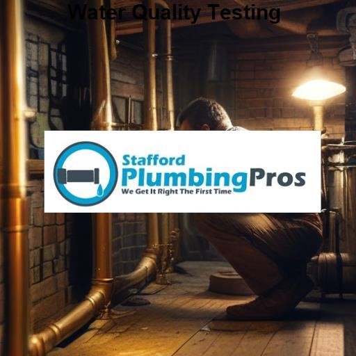 Stafford Plumbing Pros Water Quality Testing