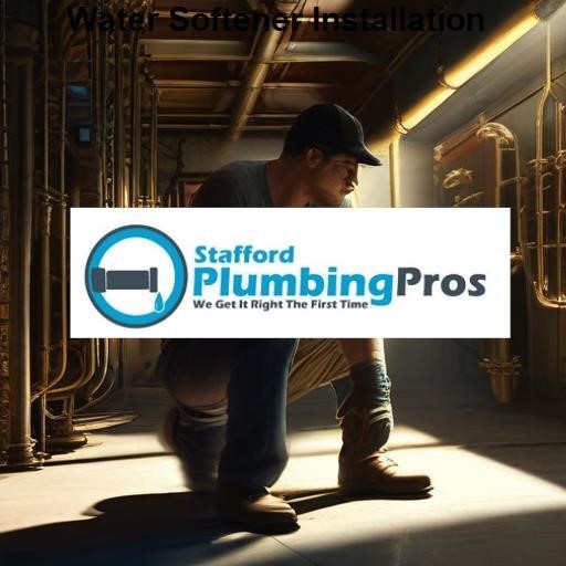 Stafford Plumbing Pros Water Softener Installation